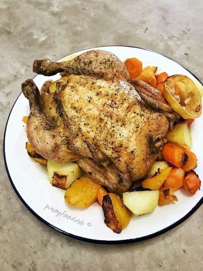 Roasted Chicken, jessa torino, @pinoyfooddxb, ladies who online, food blogger, dubai blogger