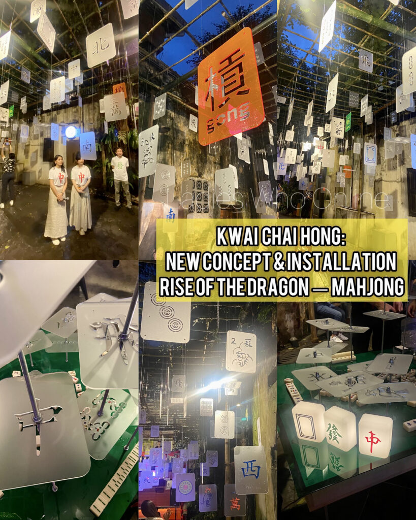 Kwai Chai Hong Rise of the Dragon Installation and Mahjong