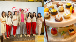 guinot, facial, afternoon tea, pr event, KOL Blogger influencer content creator youtube, weekly vlog, filipino, asian model, mukbang, eating coffee, ladies who online-2