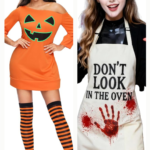 HALLOWEEN COSTUME FOR WOMEN, pumpkin dress, ghost outfit, spider outfit, prisoner outfit, HALLOWEEN COSTUME FOR WOMEN